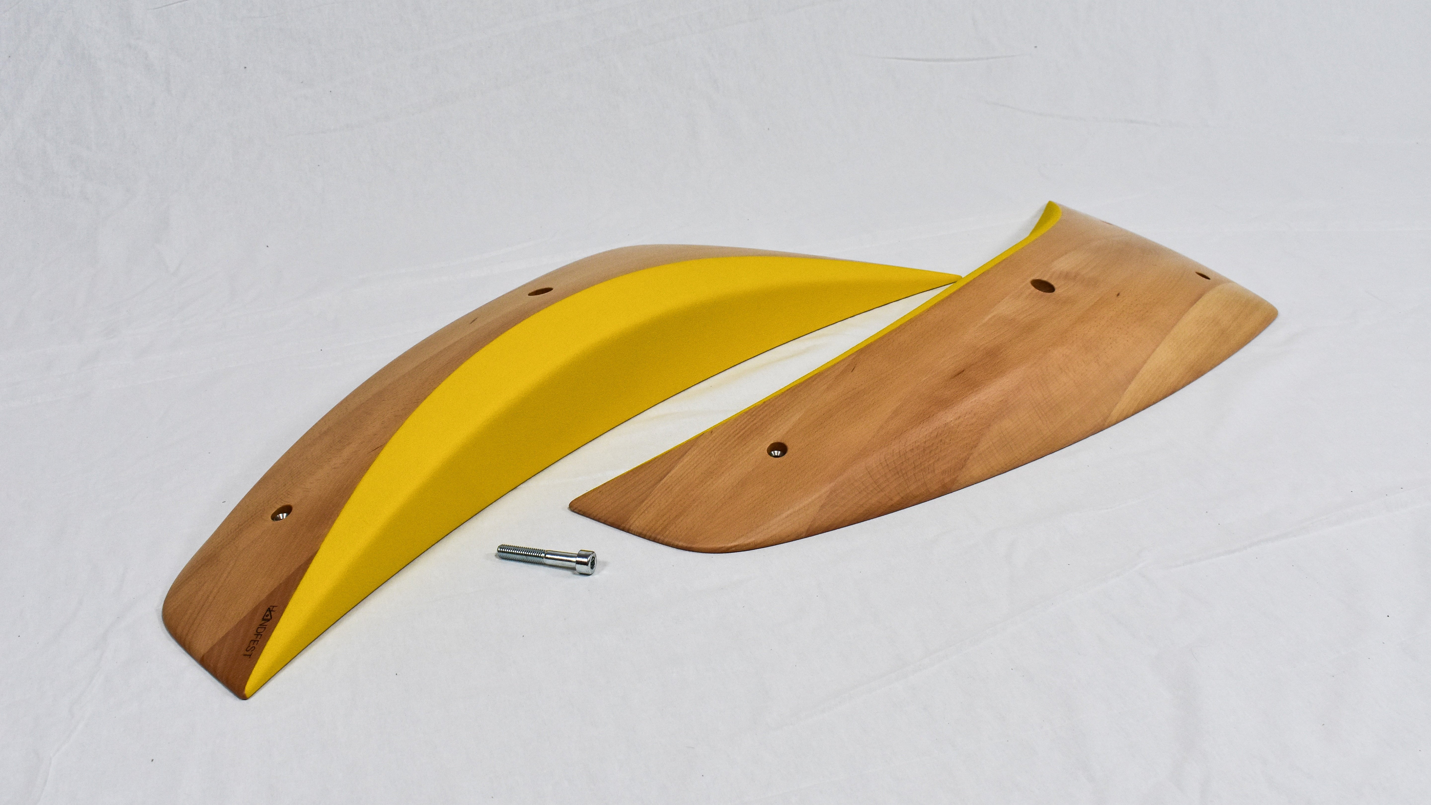 Große climbingholds, woodtexture.
Holz Klettergriffe