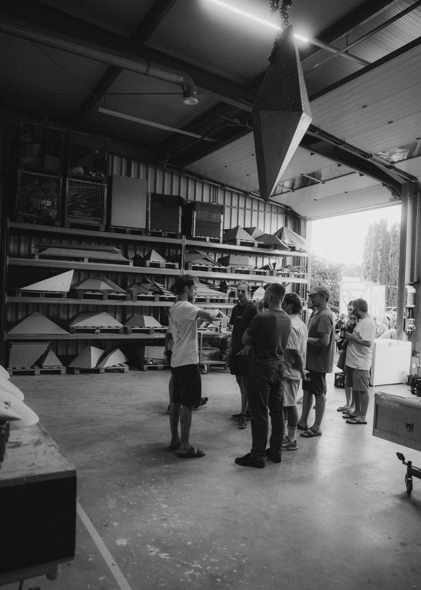 Banana Volumes Klettervolumen und Griffe für Boulderhallen und Kletterhallen zum bouldern für Community und Routesetting